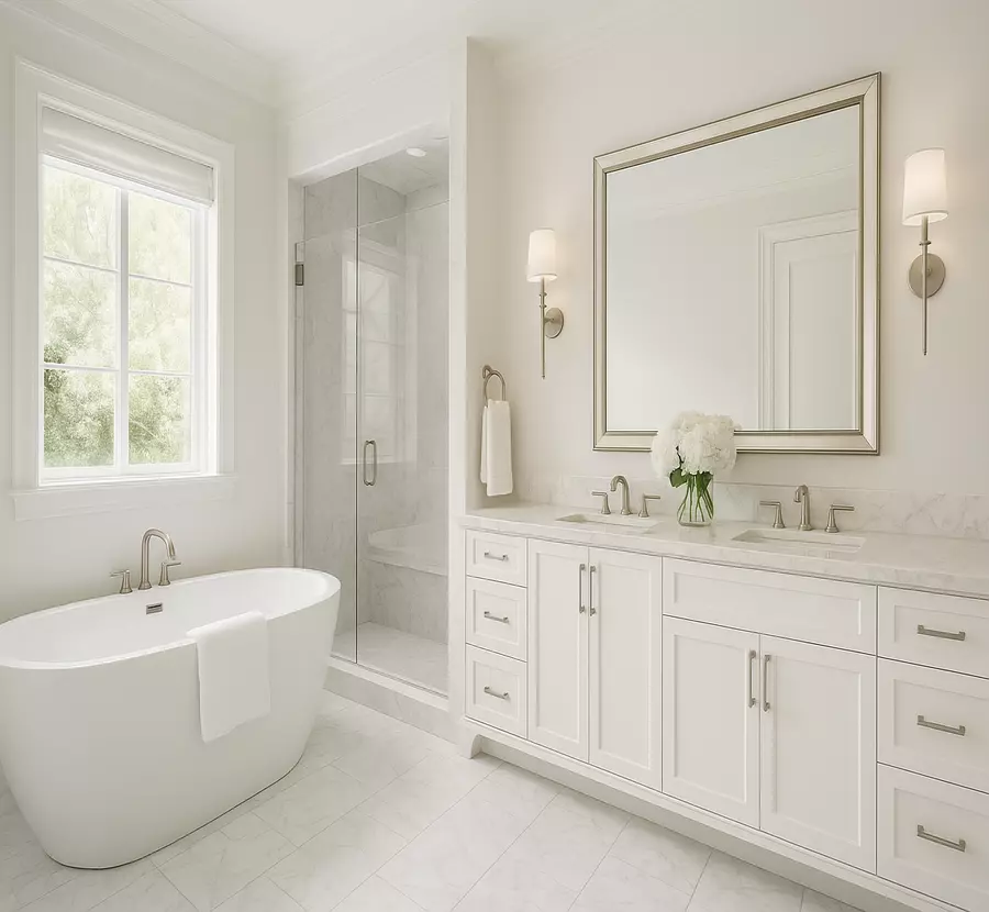 Spa like master baths